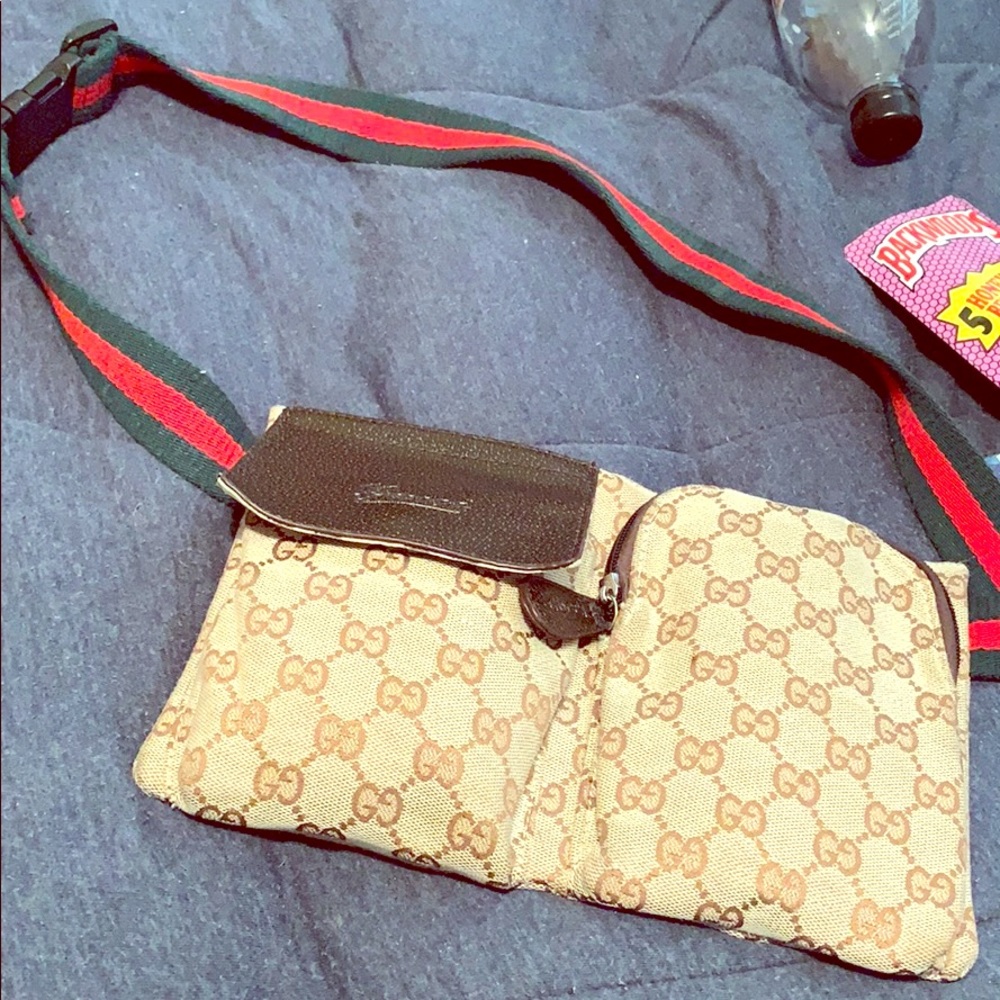 GUCCI Strap Bag/Waist Wallet/Chest-bag
